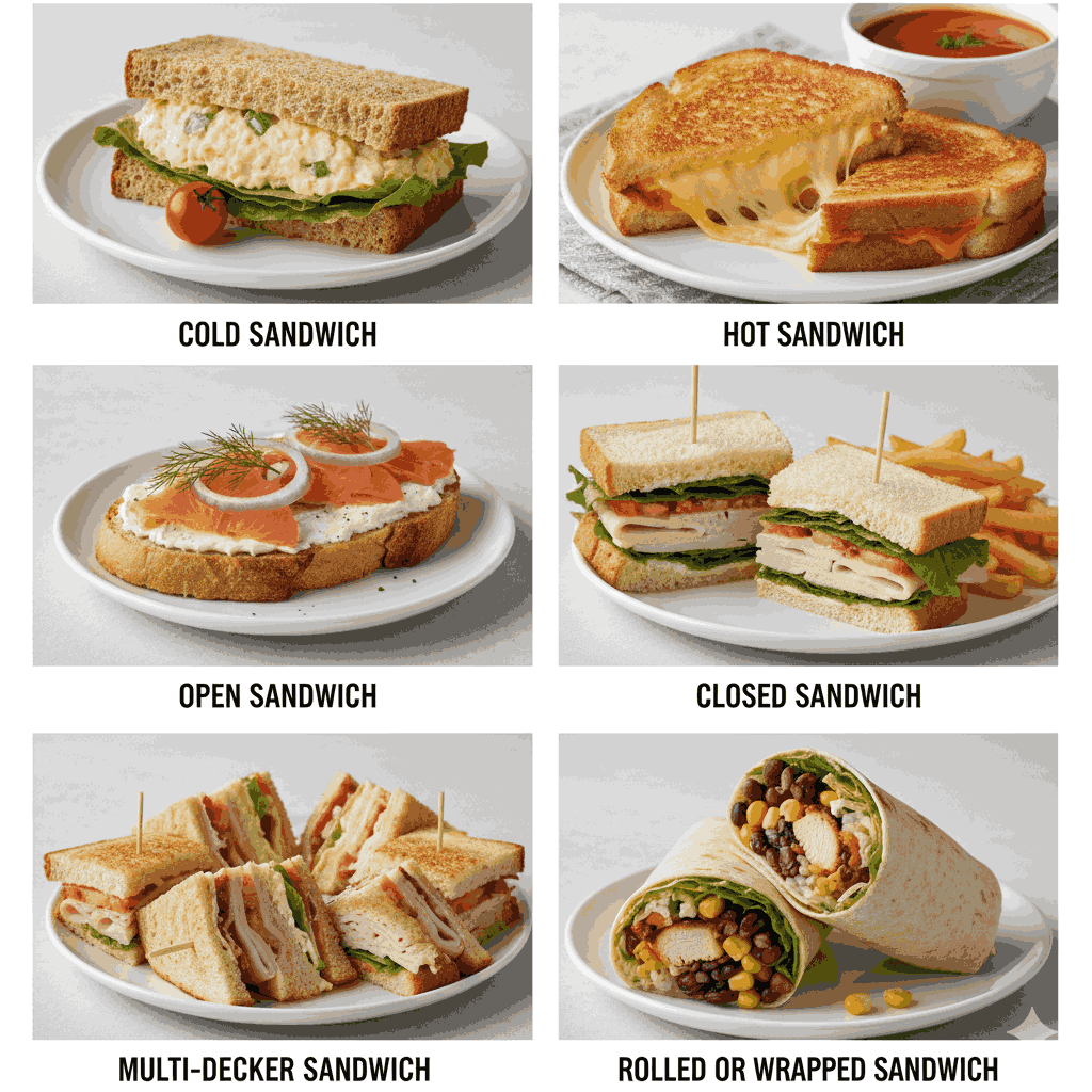 classification of sandwich