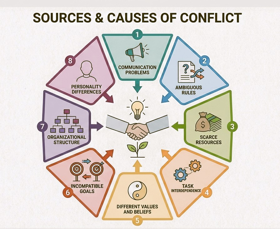 sources and causes of conflict