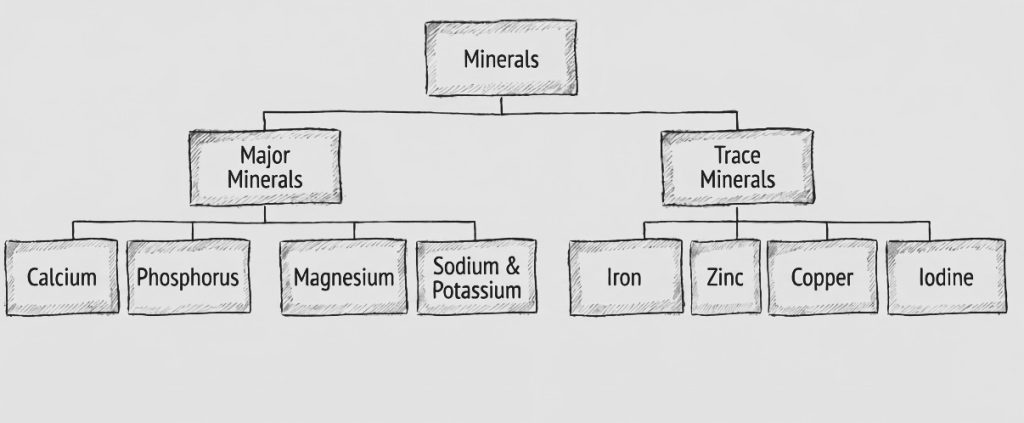 classification of minerals
